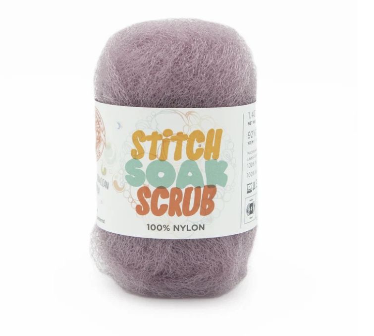 Lion Brand Stitch Soak Scrub - Lilac