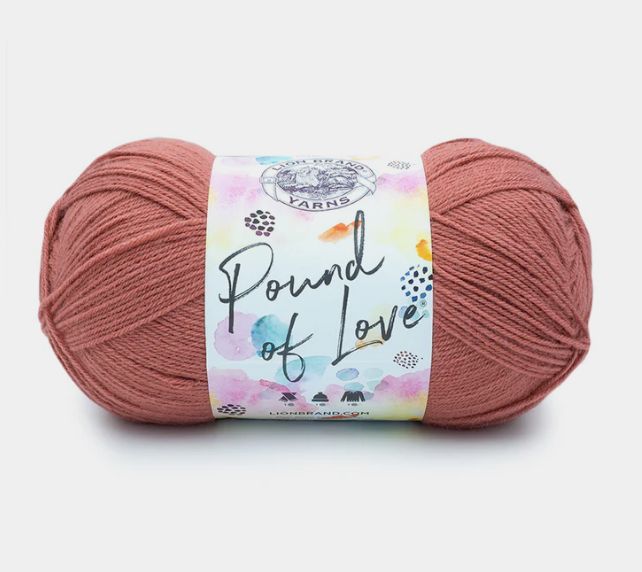 Lion Brand Pound of Love - Terracotta