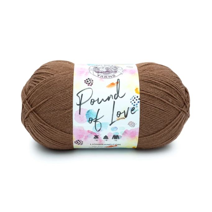 Lion Brand Pound of Love - Mocha