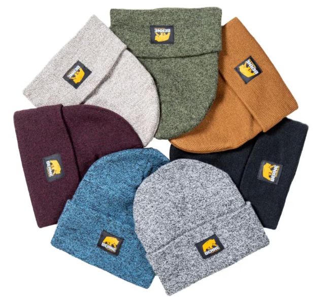 BERNE Heritage Knit Cuff Toque -  Asst
