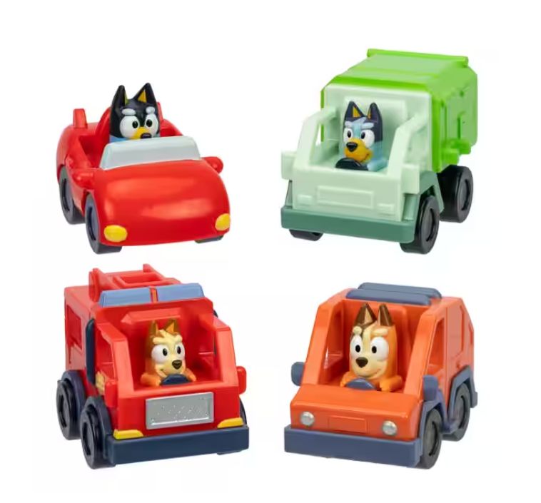 Bluey Mini Racers - Asst