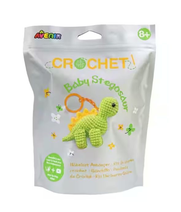 Avenir Crochet Kit - Baby Stegosaur