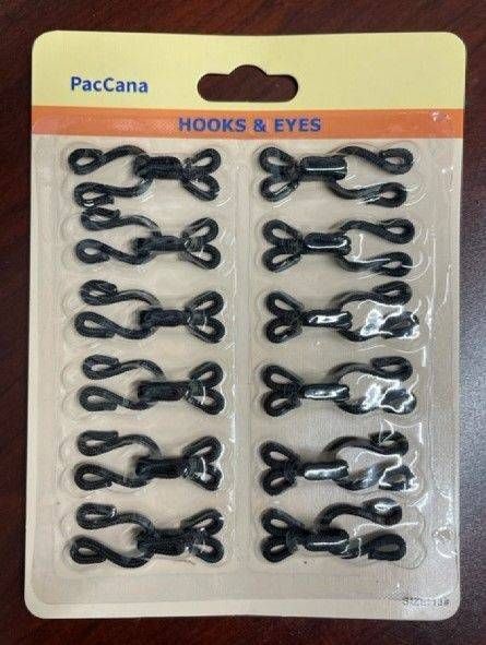 PacCana Hook &amp; Eye Set - 13mm