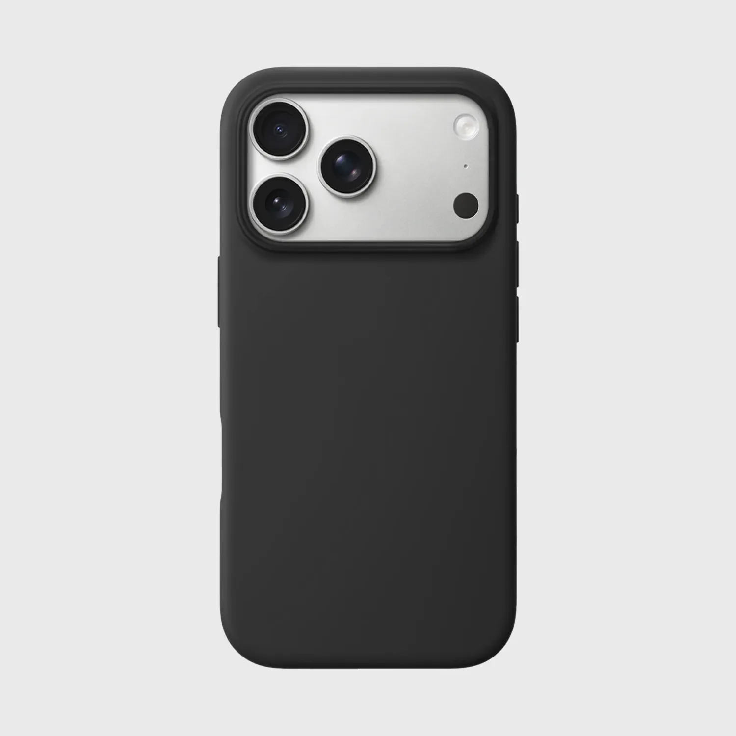 iPhone 18/17 Pro - Caseco Liquid Silicone MagSafe Black Case