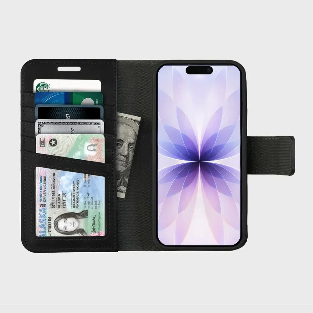 iPhone 17 - Caseco 5th Ave Wallet Black Case
