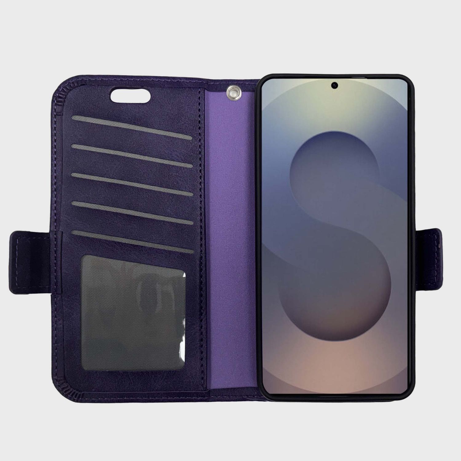 Galaxy S26 - Caseco 5th Ave Wallet Purple Case