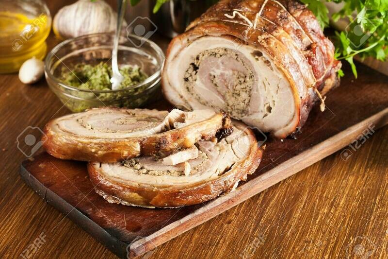 Stuffed Pork Belly (+/- 2.5kg)