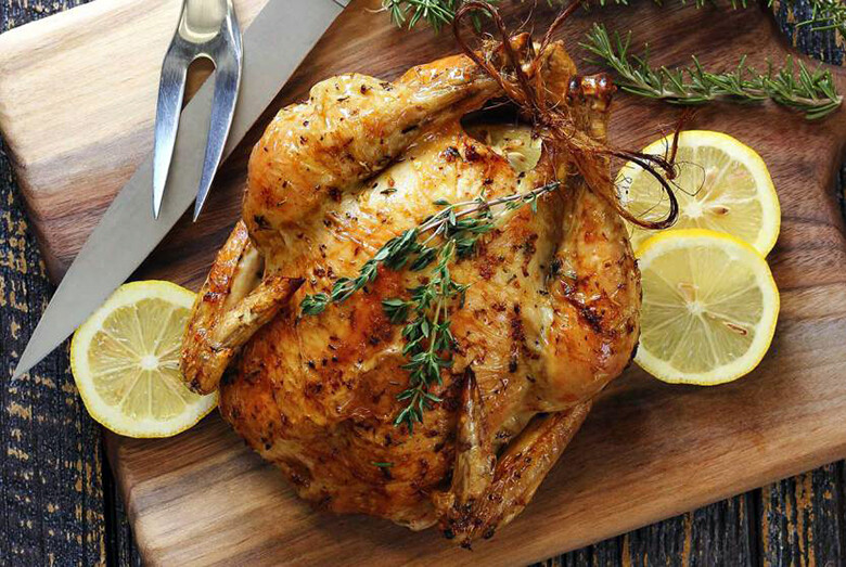 Whole stuffed Chicken (+/-2kg) raw