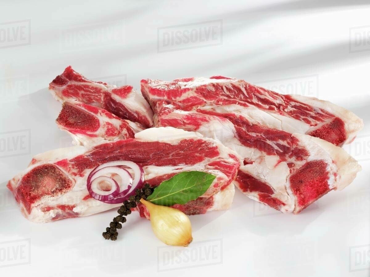 Beef Brisket. Sliced (+/-1kg) on the Bone Raw