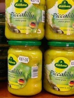 Kühne - Piccalilly Sweet & Sour 360gm