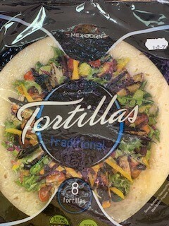Mexicorn Plain Tortillas Traditional - 8 tortillas