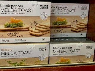 Classic Melba Toast - Plain 100g