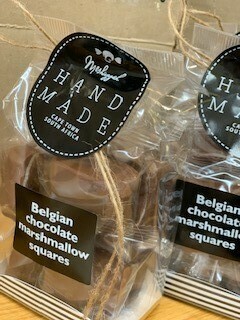 Belgian Chocolate Marshmallow Squares.120g.
' Sweet artisans hand-make irresistible candy and confectionery.' Belgian Chocolate Marshmallow Squares.120g.
' Sweet artisans hand-make irresistible candy and confectionery.'