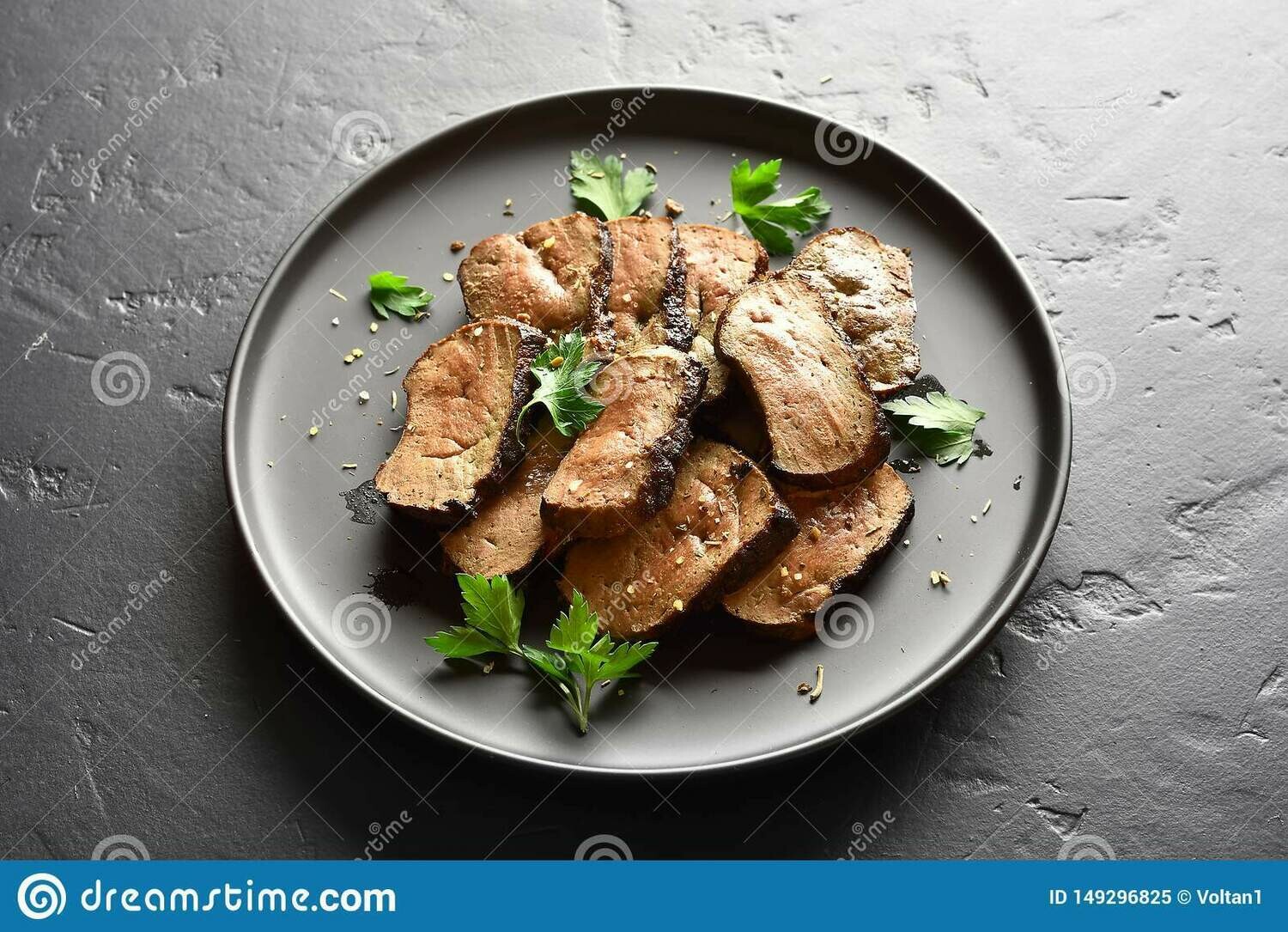 Beef Liver Skinned &amp; Sliced  1kg