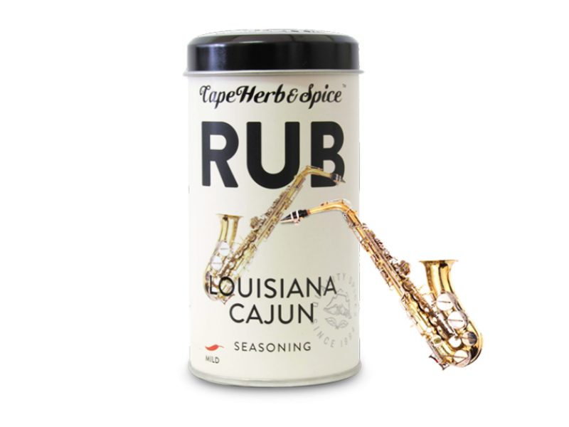 Louisiana Cajun Mild Seasoning Rub -  Cape Herb &amp; Spices
