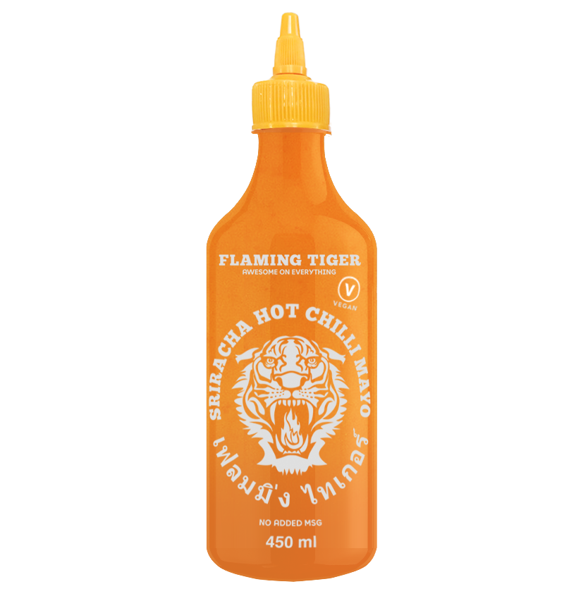 Flaming Thai Sriracha Hot Chilli Mayo Sauce 450ml