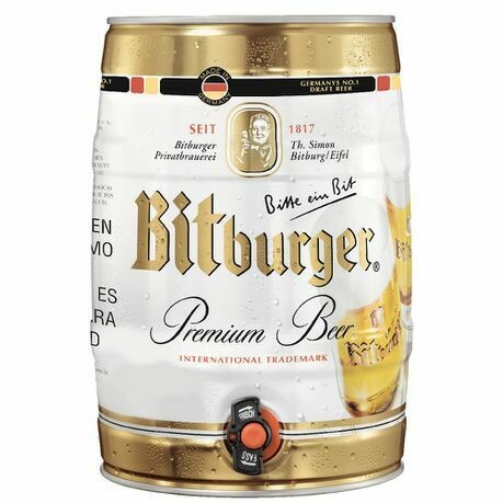 Bitburger Premier Pilsner 5L Keg