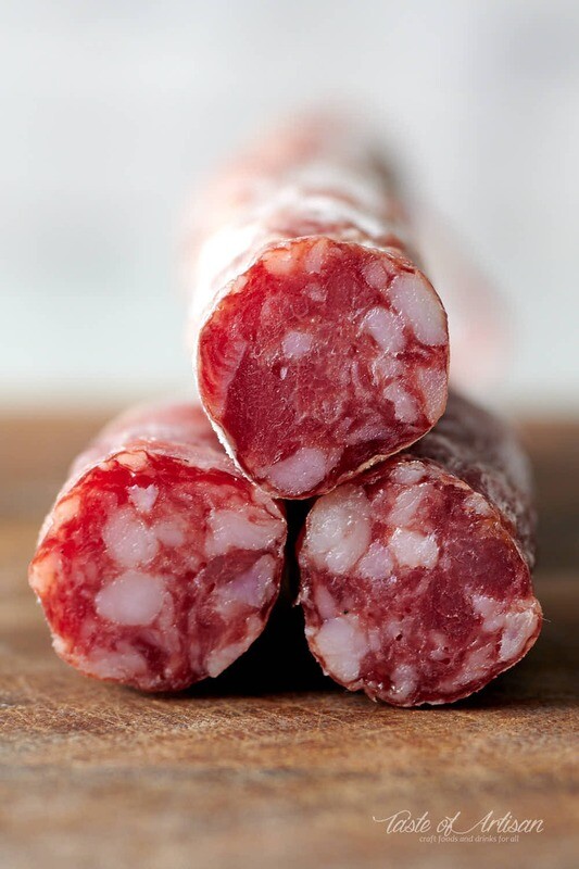 Mediterranean Fuet Stick Sliced - +/- 250g