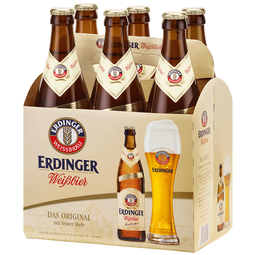 Erdinger Weißbier - 6 pack 330ml