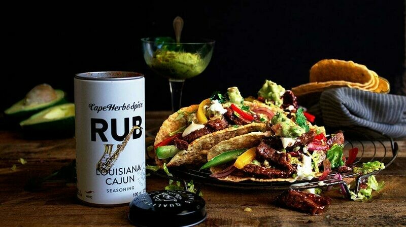 Louisiana Cajun Mild Seasoning Rub -  Cape Herb &amp; Spices