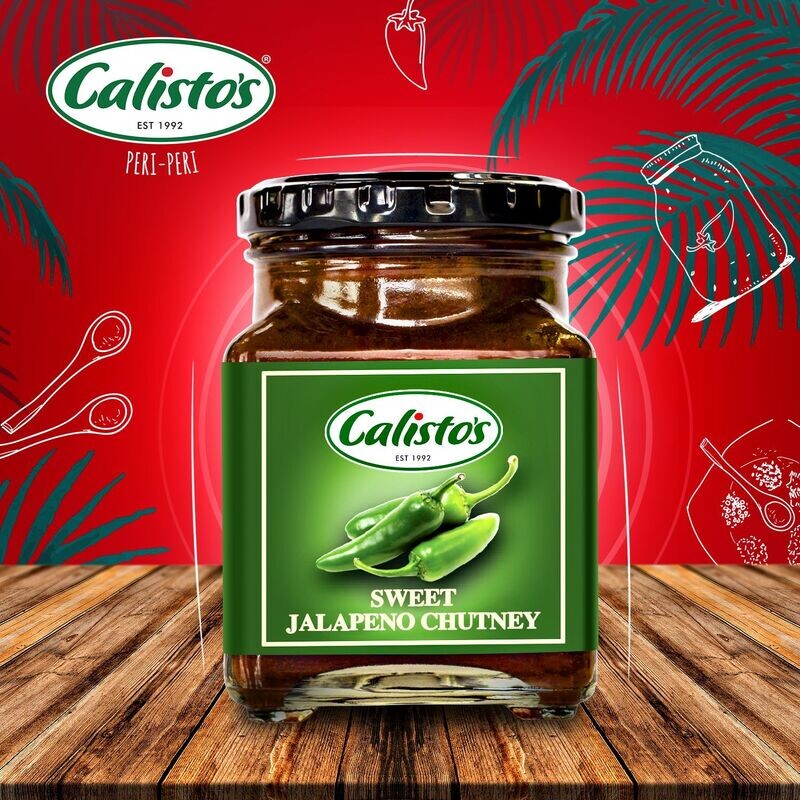 Calistos Table Sweet Jalapeno Chutney Relish 250ml