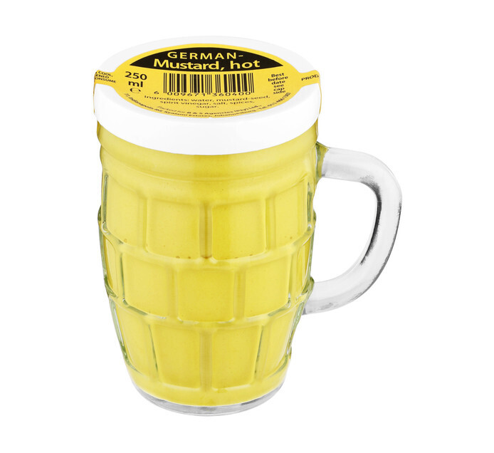 Kühne - Beermug German Mustard Hot  250ml