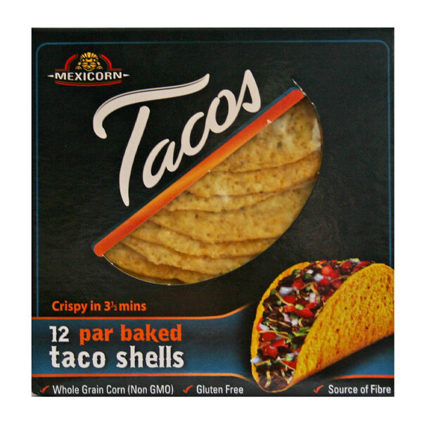 Mexicorn Taco Shells (12 pre-baked)