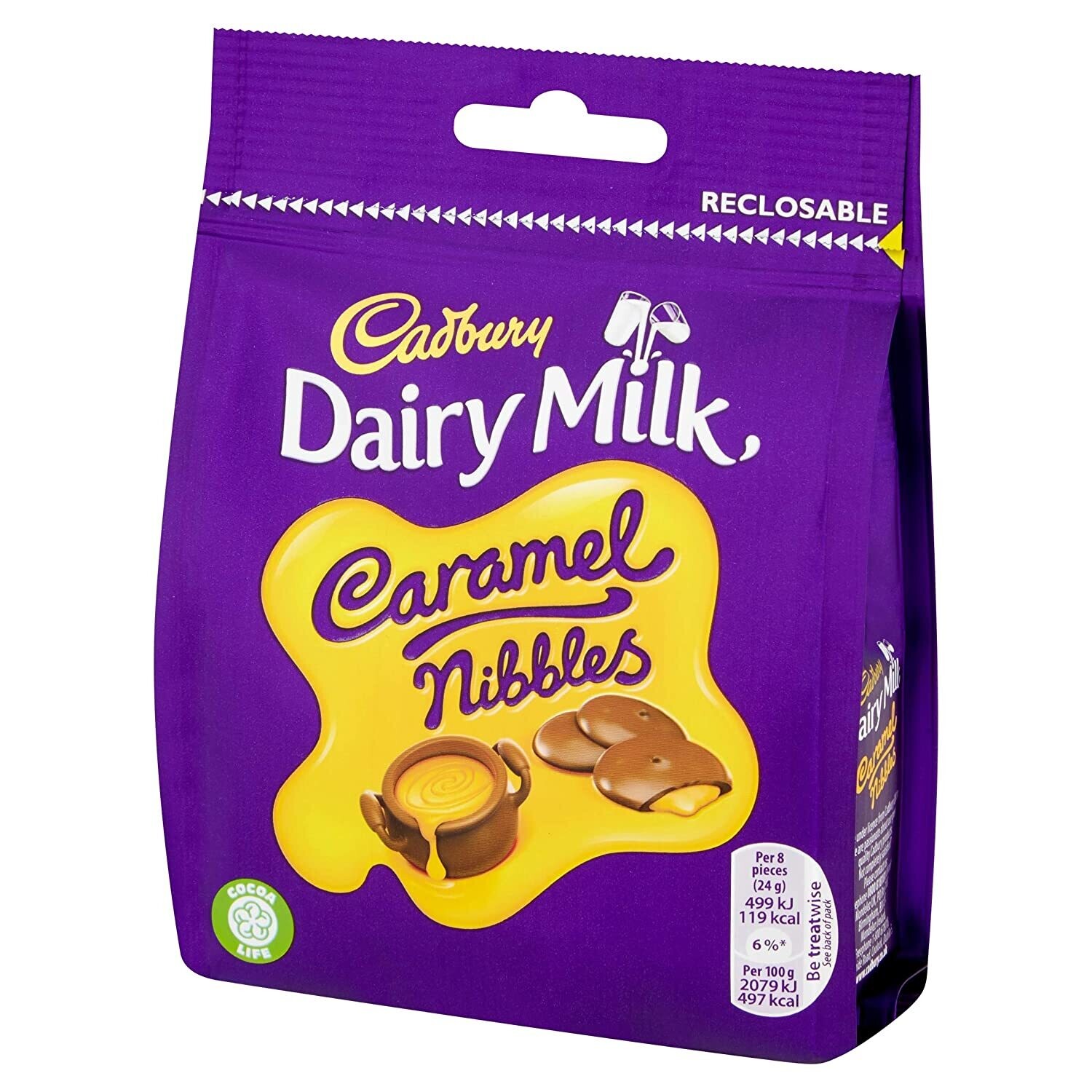 Cadbury Caramel Nibbles 120g
