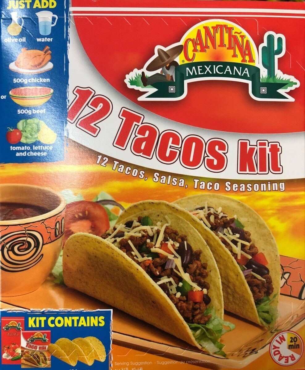Cantina Mexicana Tacos Kit 325g