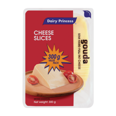 Dairy Princess Gouda Cheese Slices 300g