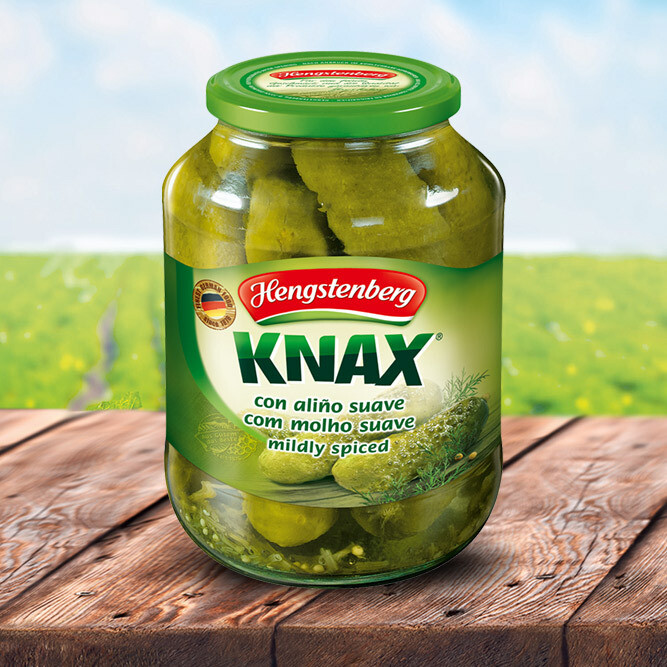 Hengstenberg Knax Gherkins 1700ml