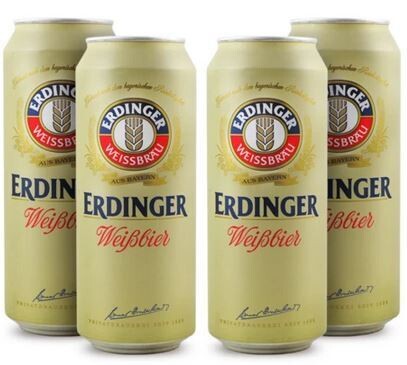 Erdinger Weißbier - 4 pack 500 ml