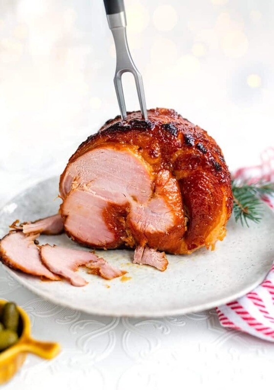 Cooked Smoked Gammon 2.5kg rind on