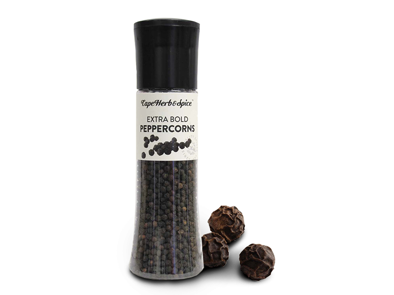 Extra Bold Peppercorn Grinder -Cape Herb & Spices Extra Bold Peppercorn Grinder -Cape Herb & Spices