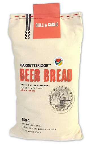 Barrettsridge Beer Bread. Garlic & Chilli 450g Barrettsridge Beer Bread. Garlic & Chilli 450g
