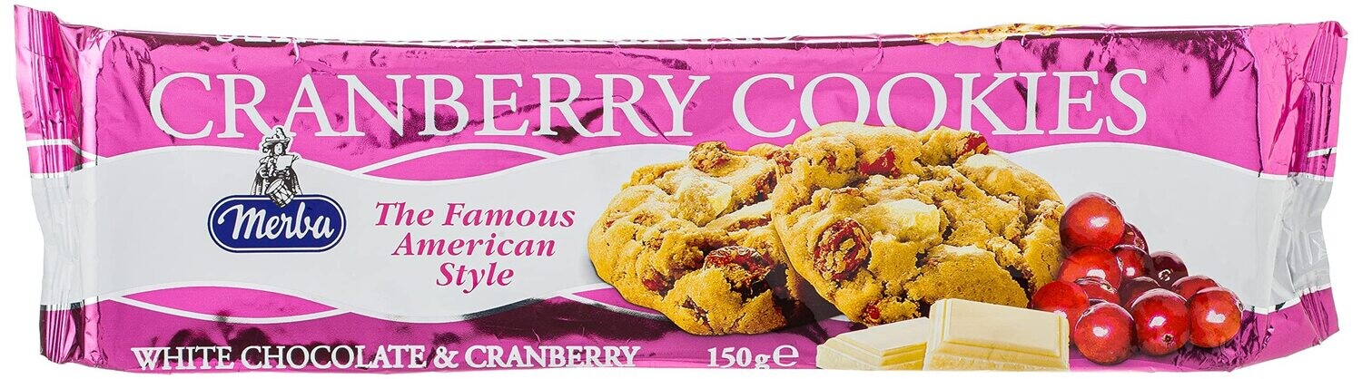 Merba Cranberry Cookies 150g