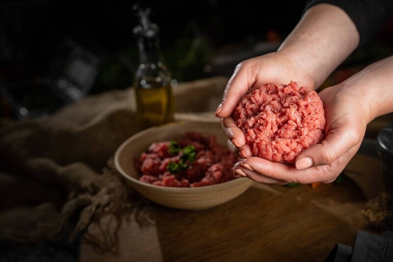 Beef Steak Mince Lean 90:10   (+/-500g)
