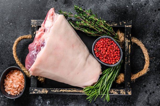 Pork - Eisbein Back Fresh raw. (1.1kg-1.2g)