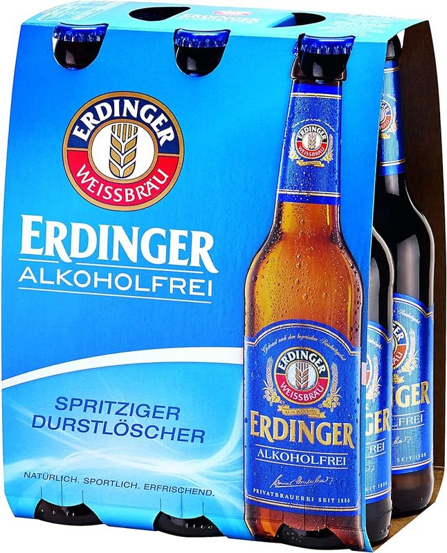 Erdinger Weißbier Alchol Free 6 x 330ml