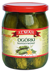 Almar Pickled Gherkins 840g