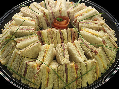 Large Assorted Sandwich Platter. (Serves 10-12Persons)