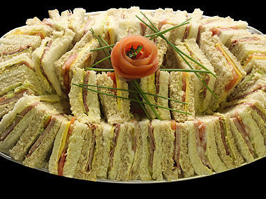Small Assorted Sandwich Platter. (Serves 6-8Persons.)