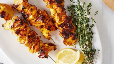 Marinated Chicken Kebabs - Lemon &amp; Herb (+/-740g)