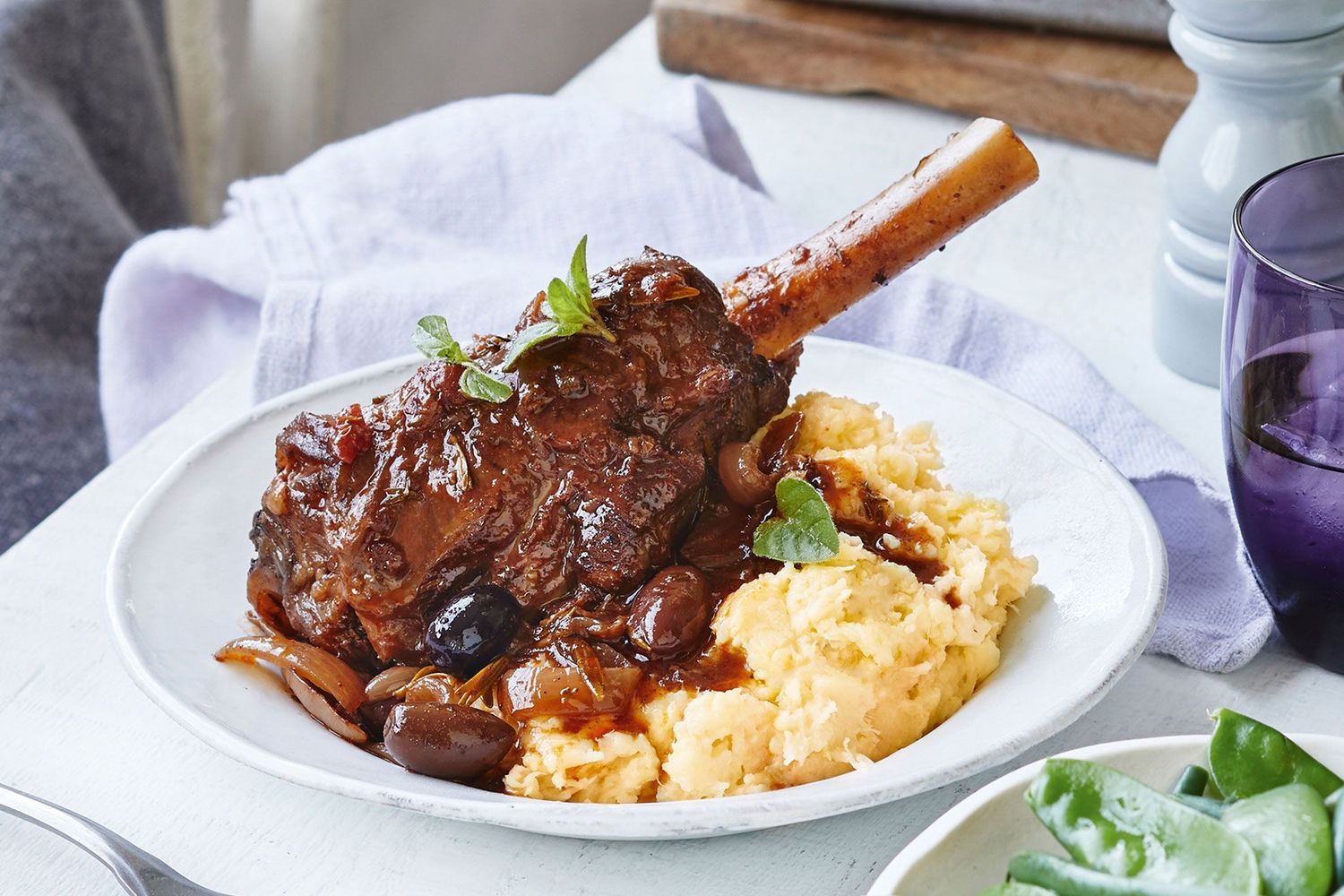 Marinated -2 Greek Lamb Shanks. +/-1.kg Marinated -2 Greek Lamb Shanks. +/-1.kg