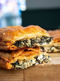 Premium Spinach &amp; Feta Pies: Box of 8 unbaked pies