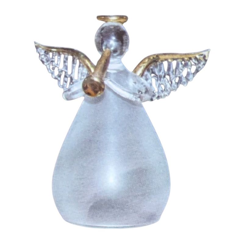 Flying Angel Ornament with Star / Instrument
