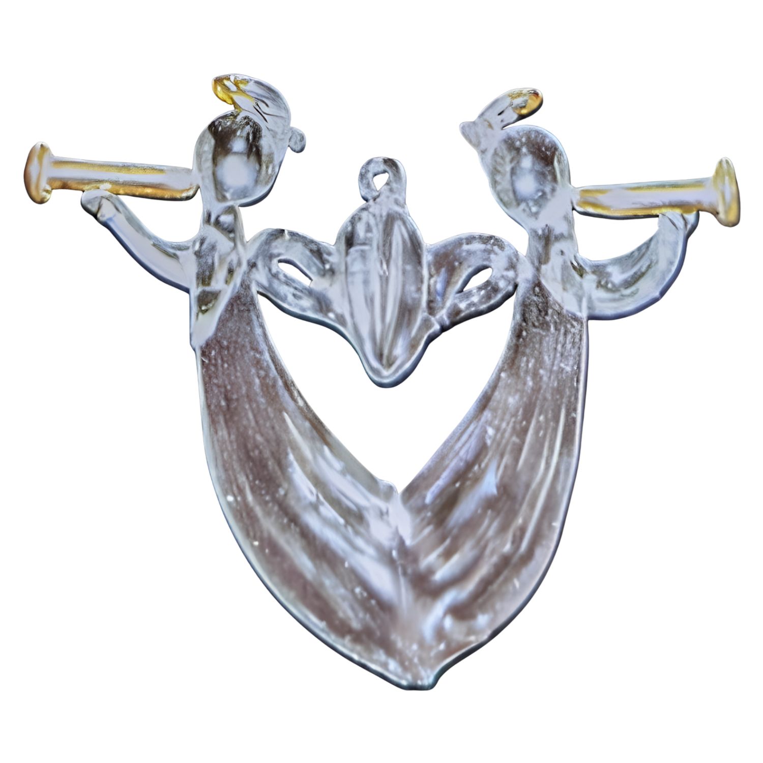Angel with Gold Heralding Horn