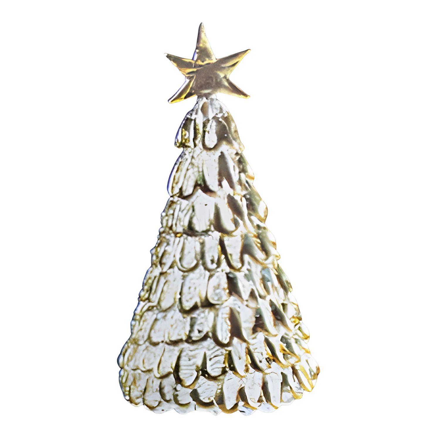 Tree Ornament Trimmed in Gold
