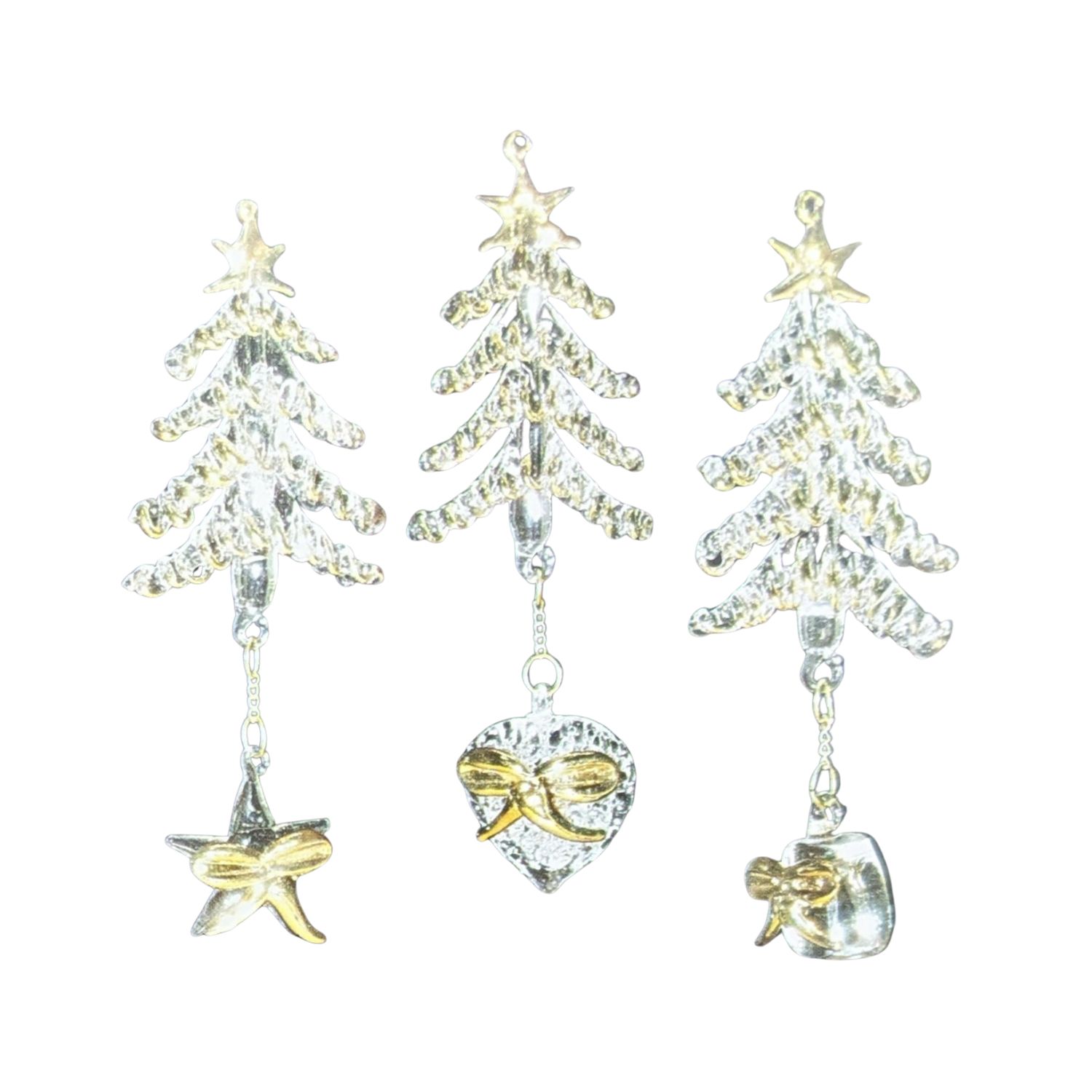 #41721 TREES W HANGING ICONS TRIMMED IN GOLD 3 ASST #41721 TREES W HANGING ICONS TRIMMED IN GOLD 3 ASST