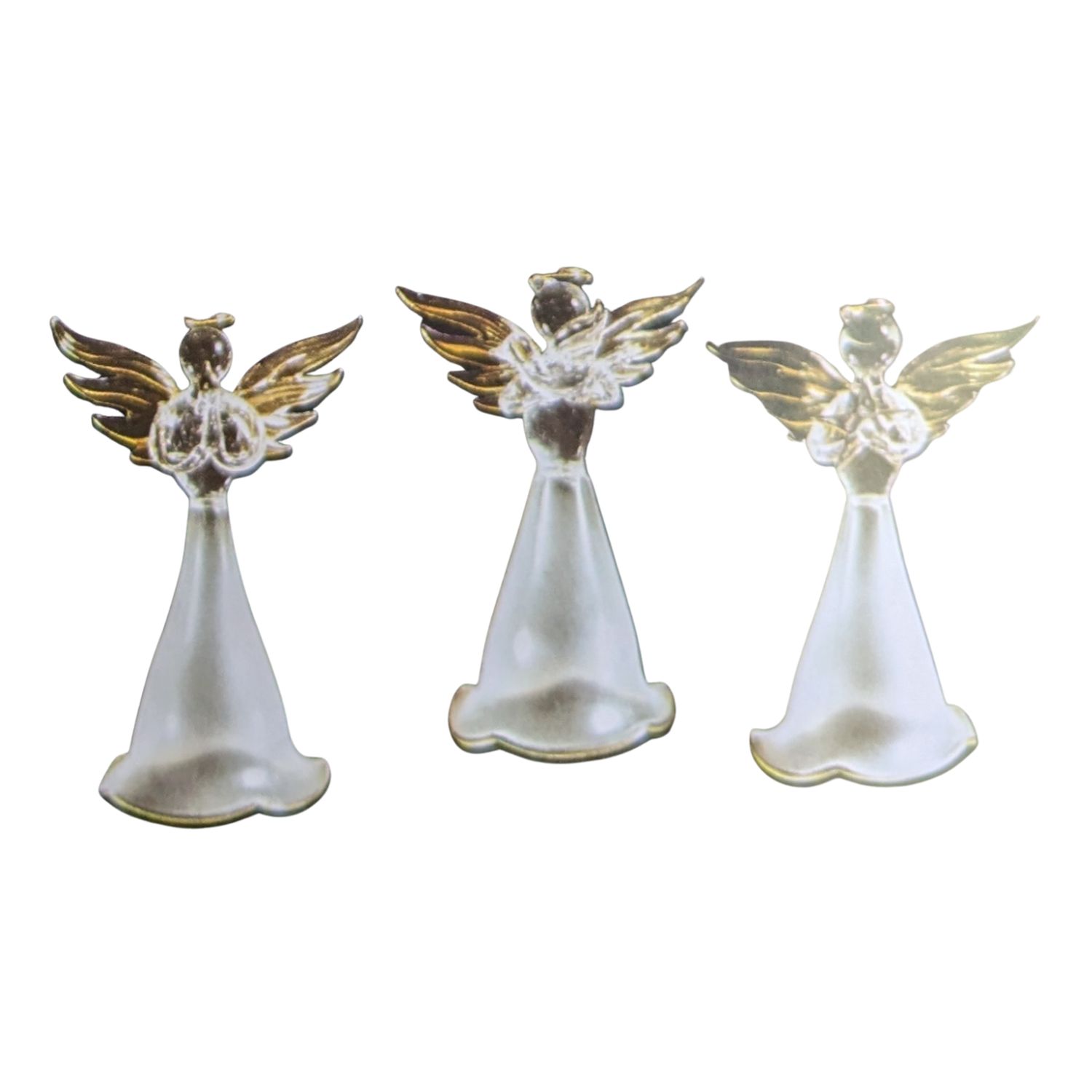 #41671 ANGELS W GOLD WINGS 3ASST #41671 ANGELS W GOLD WINGS 3ASST